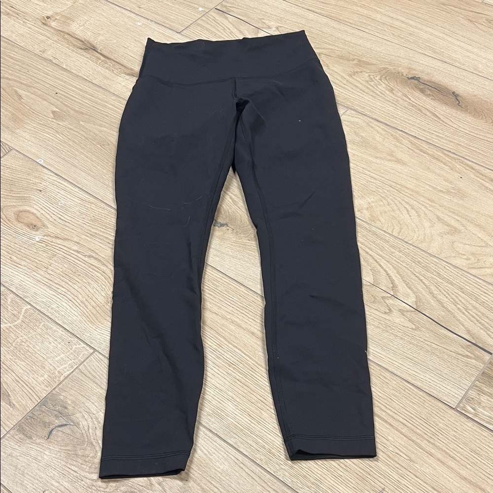lululemon athletica Black Women's Wunder Train High-Rise Tight 25”